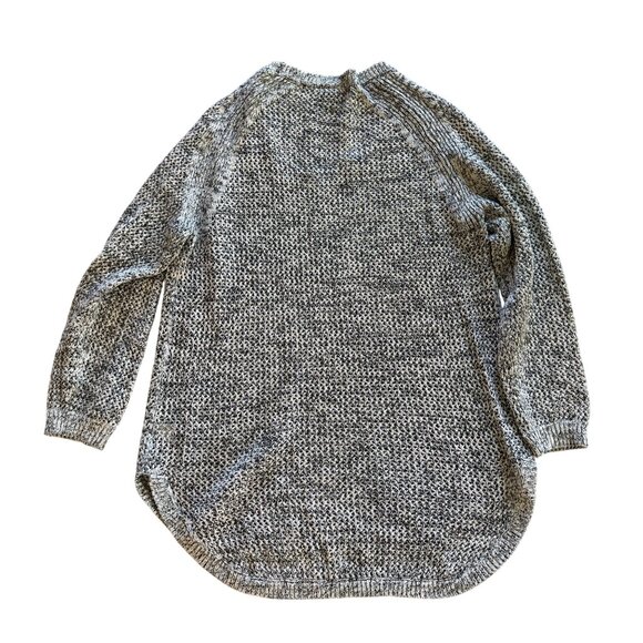 Torrid Womens Metallic Knit High-Low Sweater Size 2 2X Black/White Blend - Picture 6 of 7